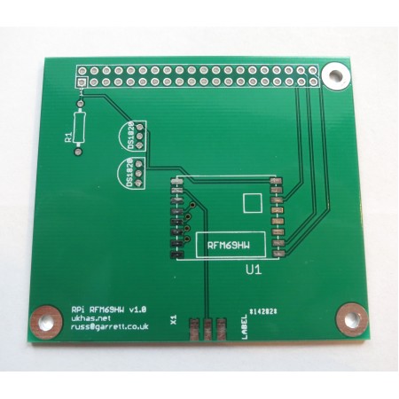 RFM69 Raspberry Pi Board